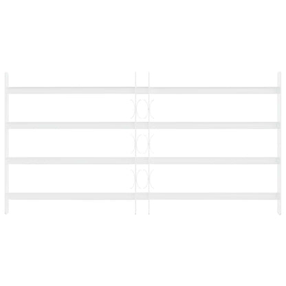 Griglia di sicurezza per finestre con 4 barre trasversali 3 pcs | homemem39