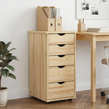 Armadietto Marrone 34 x 39 x 61,5 cm Legno di Pino Massello | homemem39