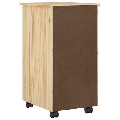 Mobile con Ruote Marrone 34 x 39 x 65,5 cm | homemem39