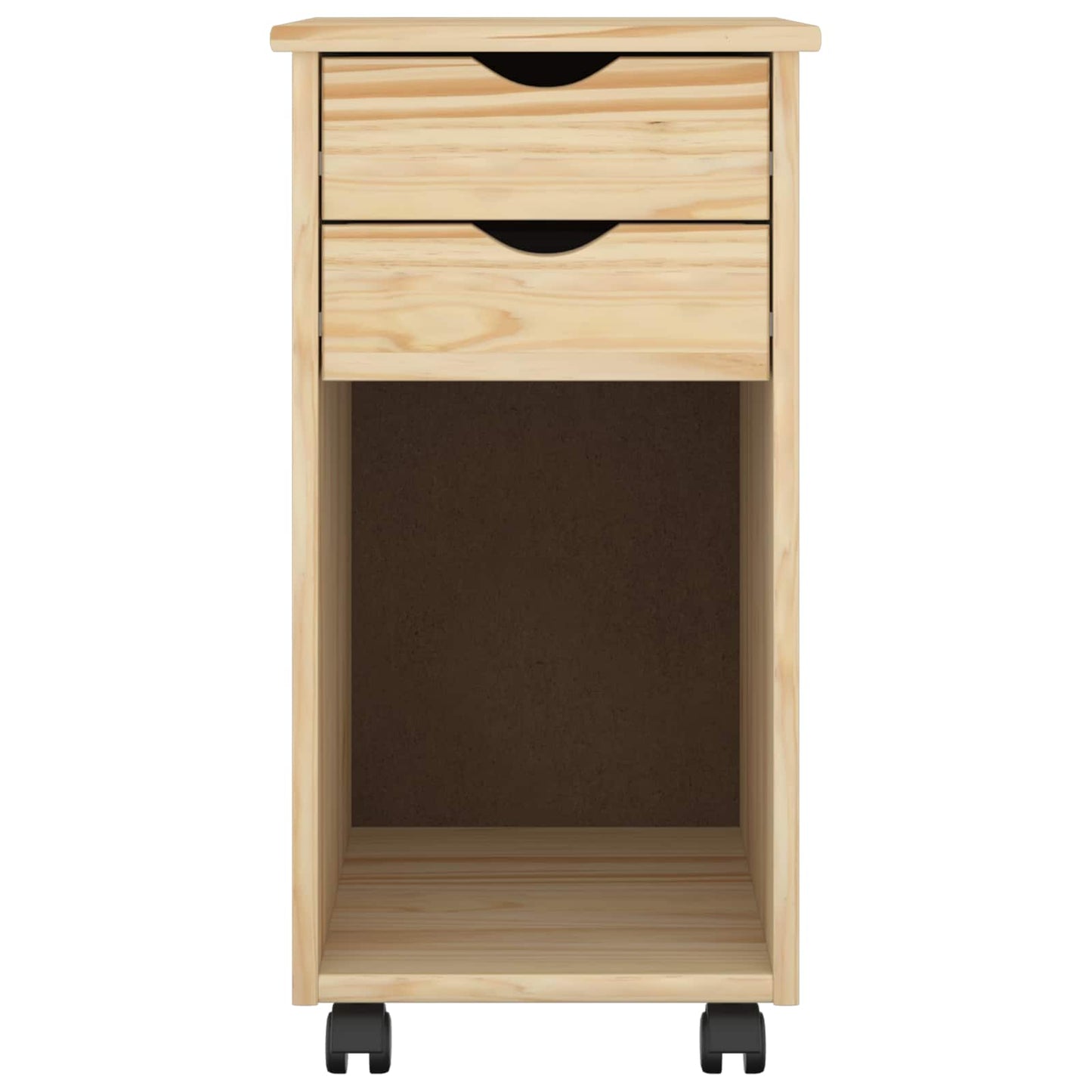 Mobile con Ruote Marrone 34 x 39 x 65,5 cm | homemem39