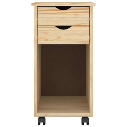 Mobile con Ruote Marrone 34 x 39 x 65,5 cm | homemem39