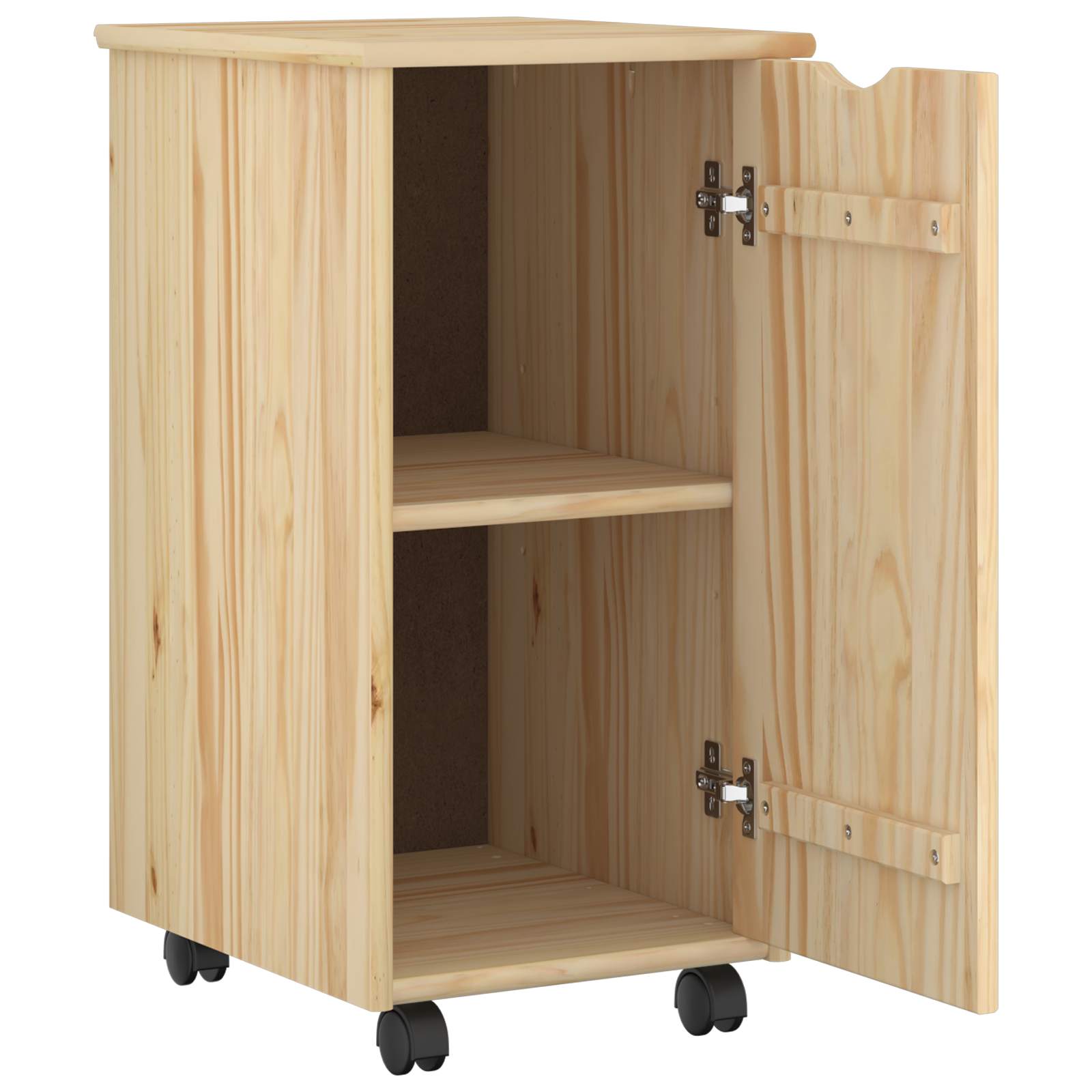 Mobile con Ruote con ruota Marrone 34 x 39 x 65,5 cm | homemem39