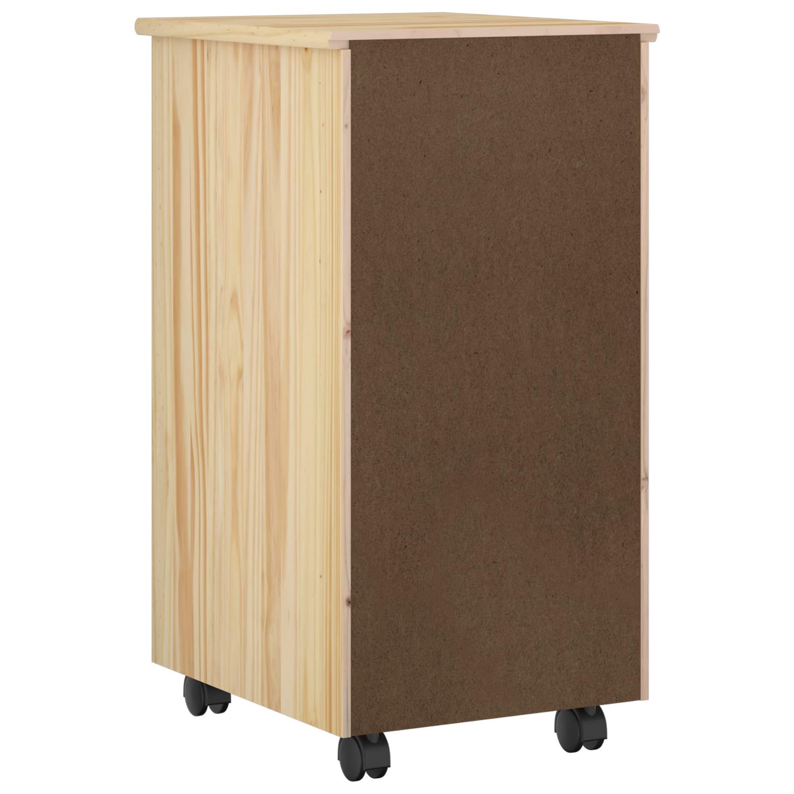 Mobile con Ruote con ruota Marrone 34 x 39 x 65,5 cm | homemem39