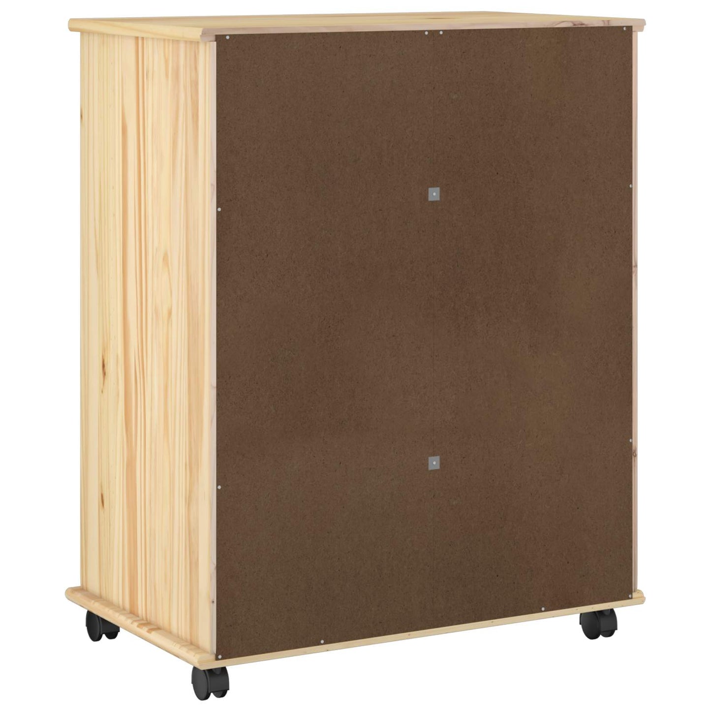Mobile con Ruote con ruota Marrone 63,5 x 39 x 79 cm | homemem39