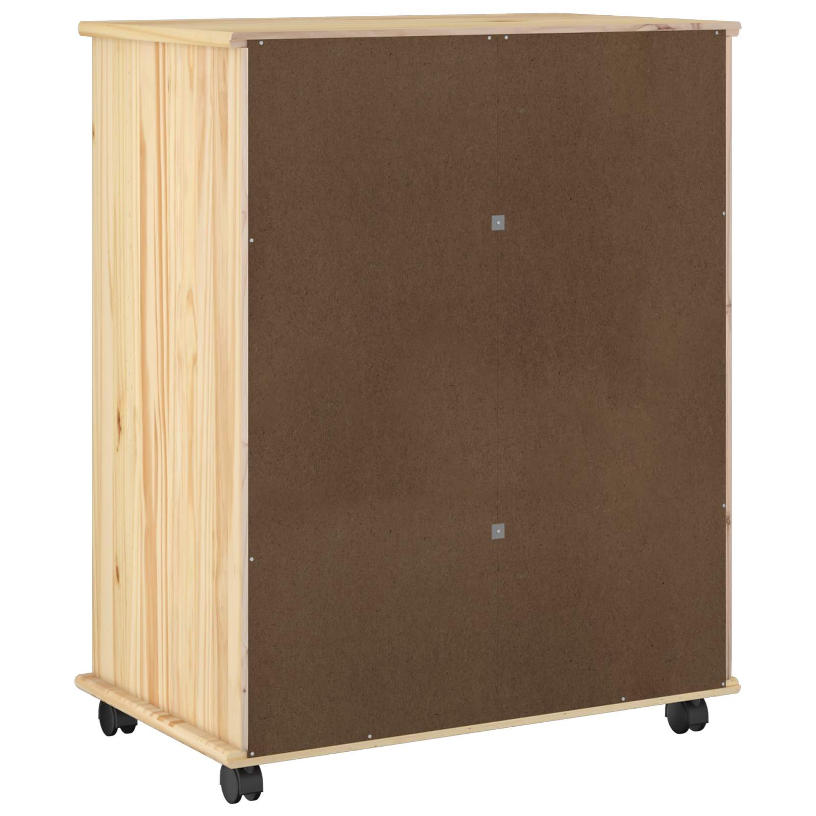 Mobile con Ruote con ruota Marrone 63,5 x 39 x 79 cm | homemem39