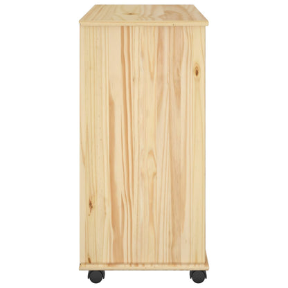 Mobile con Ruote con ruota Marrone 63,5 x 39 x 79 cm | homemem39