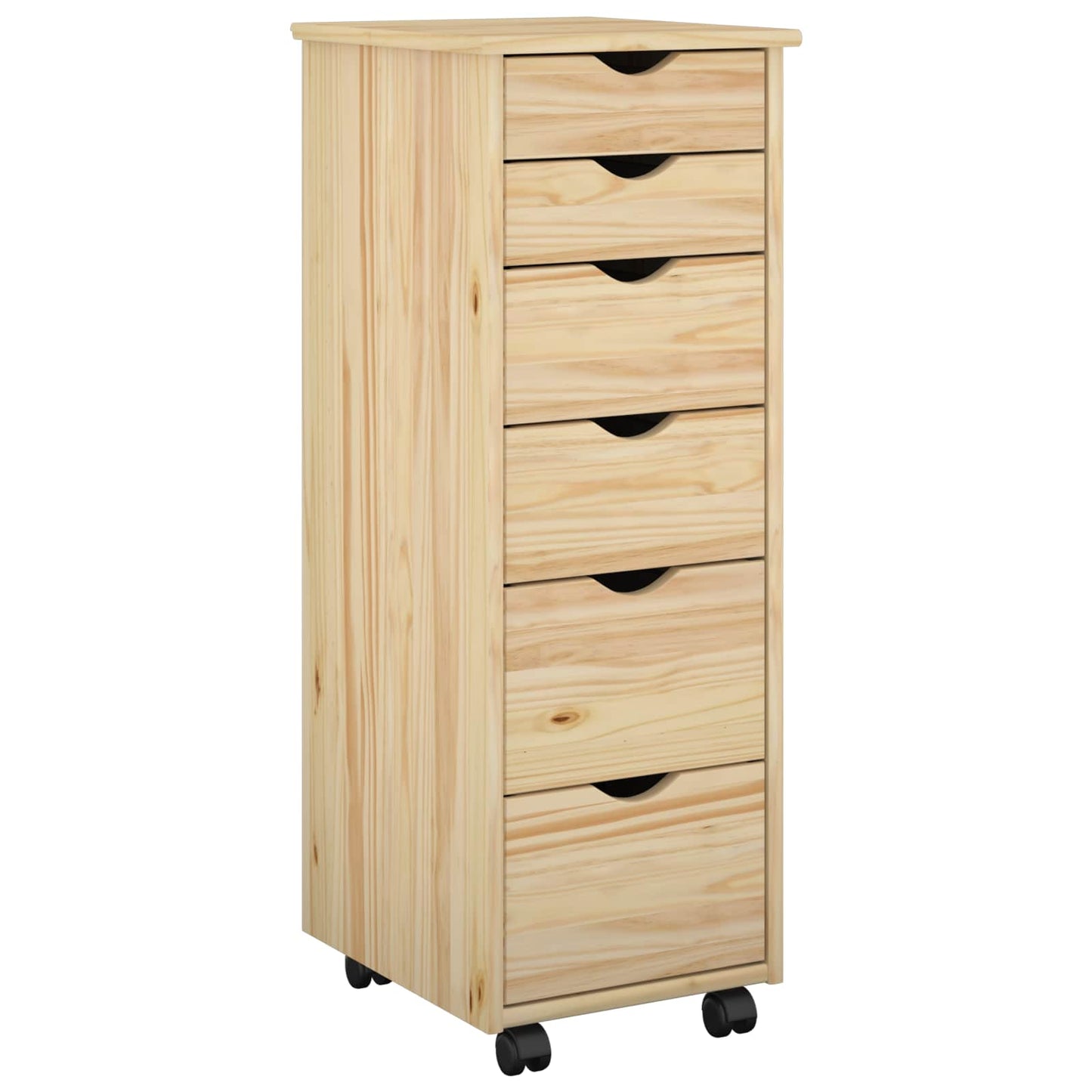 Mobile con Ruote con ruota Marrone 34 x 39 x 93,5 cm | homemem39