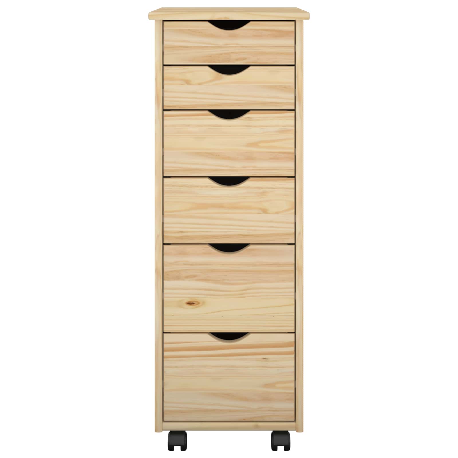 Mobile con Ruote con ruota Marrone 34 x 39 x 93,5 cm | homemem39