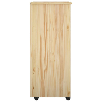 Mobile con Ruote con ruota Marrone 34 x 39 x 93,5 cm | homemem39