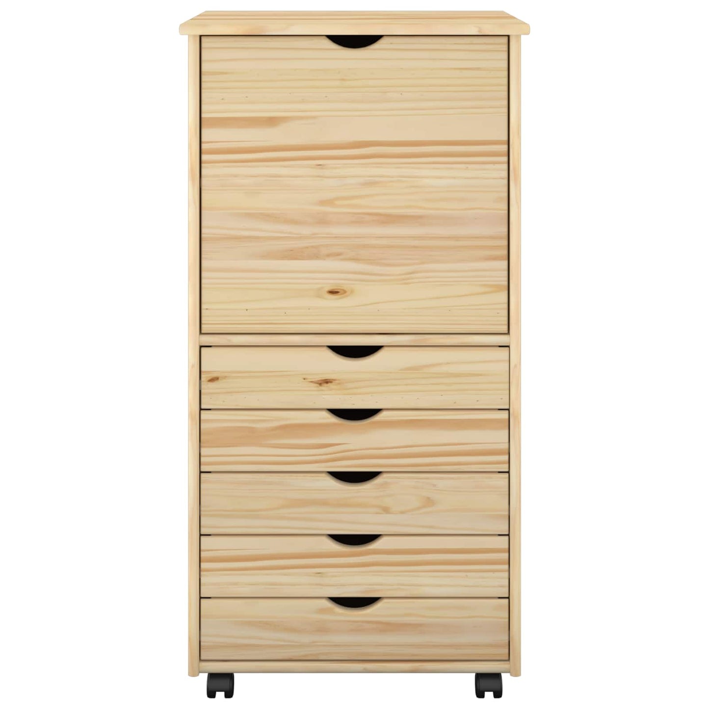 Mobile con Ruote con ruota Marrone 53 x 39 x 103 cm | homemem39