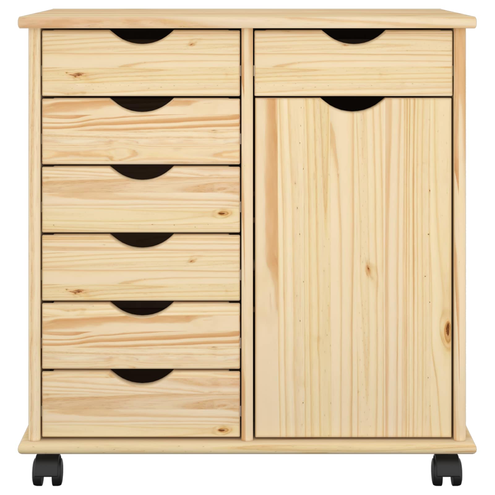 Mobile con Ruote con ruota Marrone 63,5 x 39 x 65,5 cm | homemem39