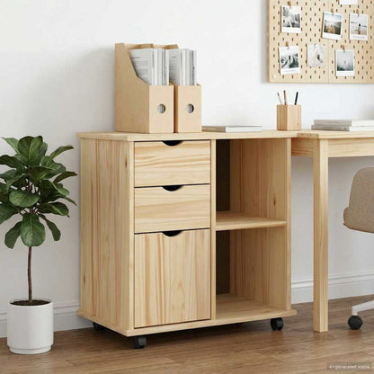 Mobile con Ruote con ruota Marrone 63,5 x 39 x 65,5 cm | homemem39