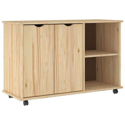Mobile con Ruote con ruota Marrone 100 x 39 x 65,5 cm | homemem39