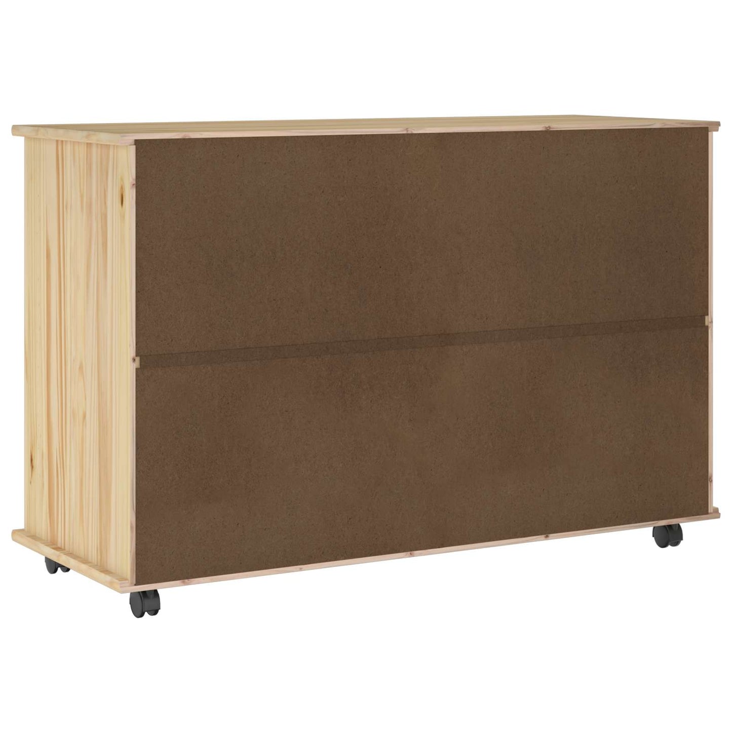 Mobile con Ruote con ruota Marrone 100 x 39 x 65,5 cm | homemem39