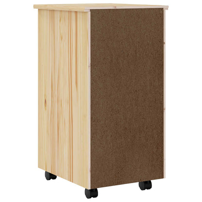 Armadietto Rotolante con Cassetti MOSS Vernice trasparente | homemem39