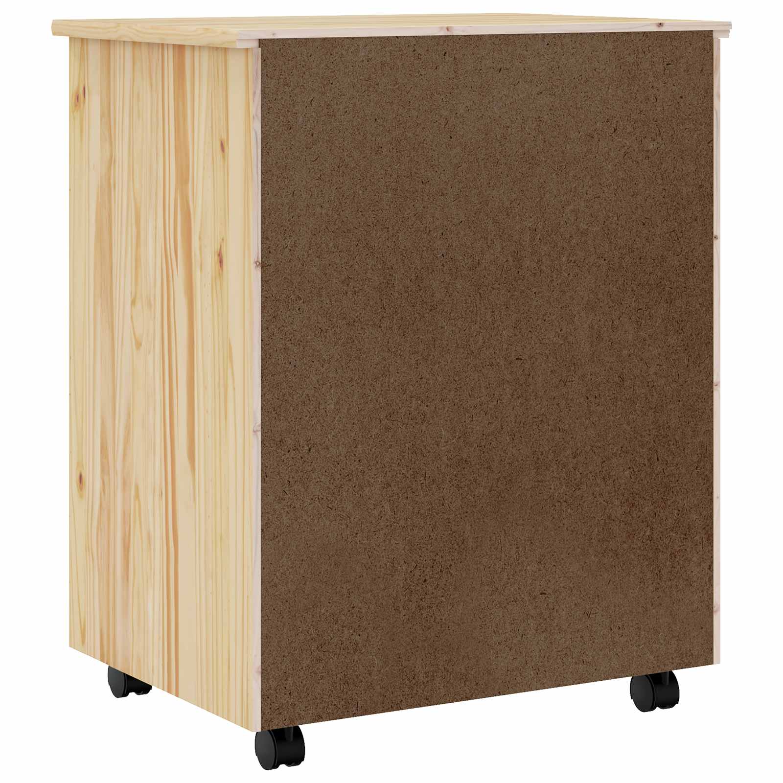 Armadietto Rotolante con Cassetti MOSS Vernice trasparente | homemem39