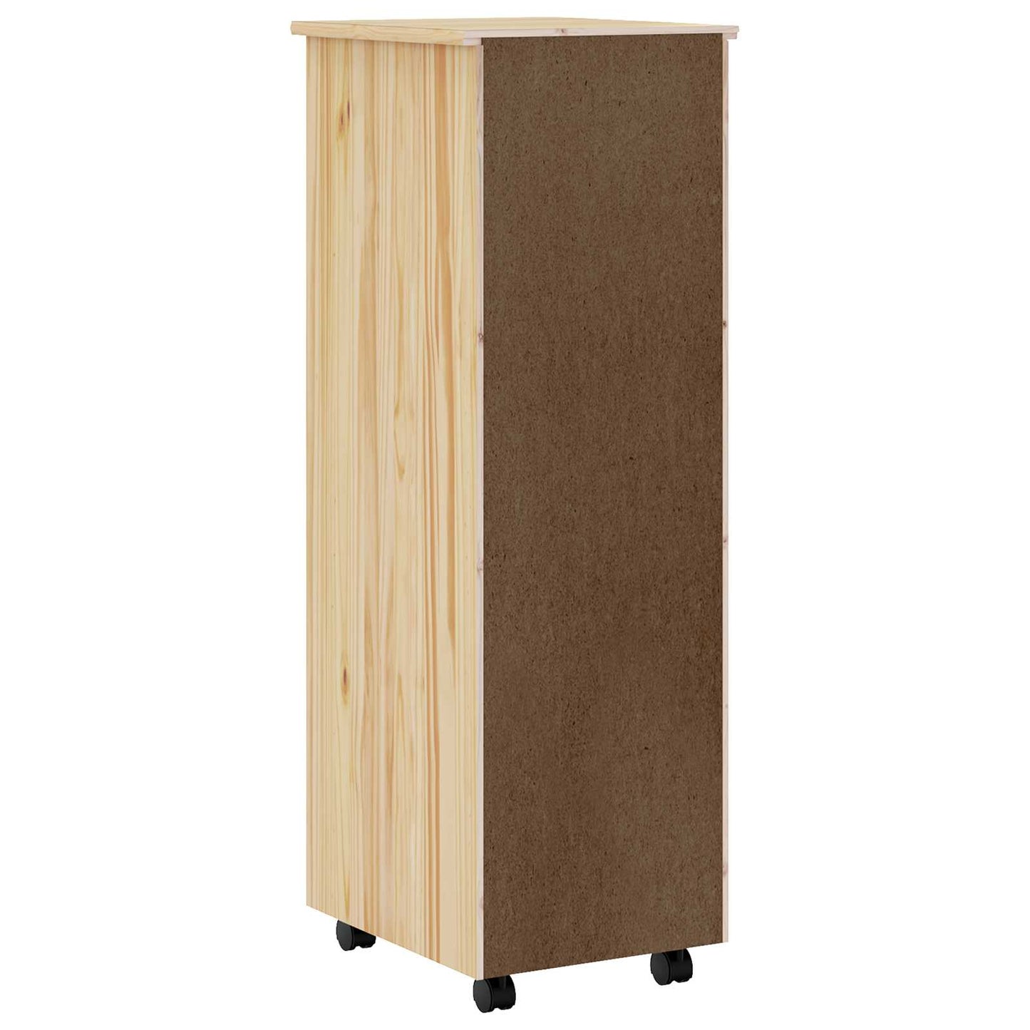Armadietto Rotolante con Cassetti MOSS Vernice trasparente | homemem39