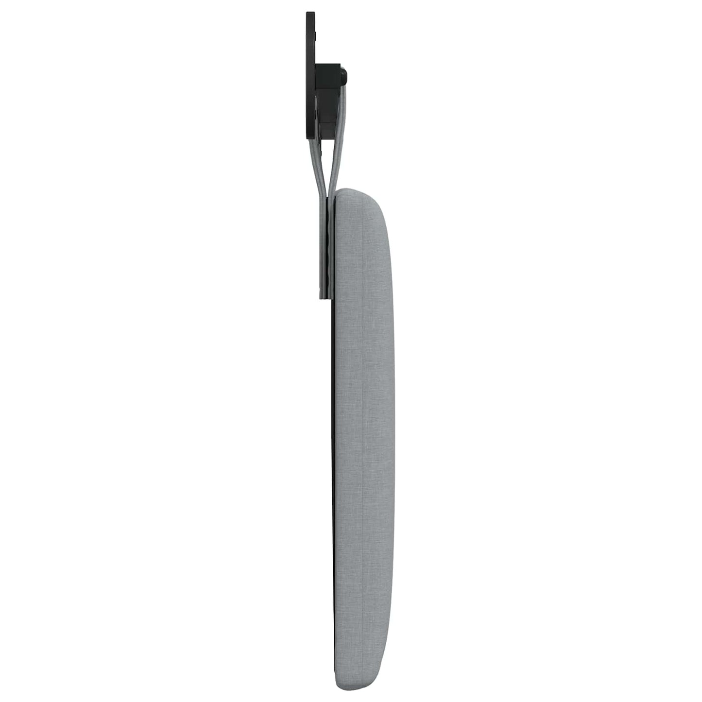 Testiera sospesa Grigio chiaro Tessuto | homemem39