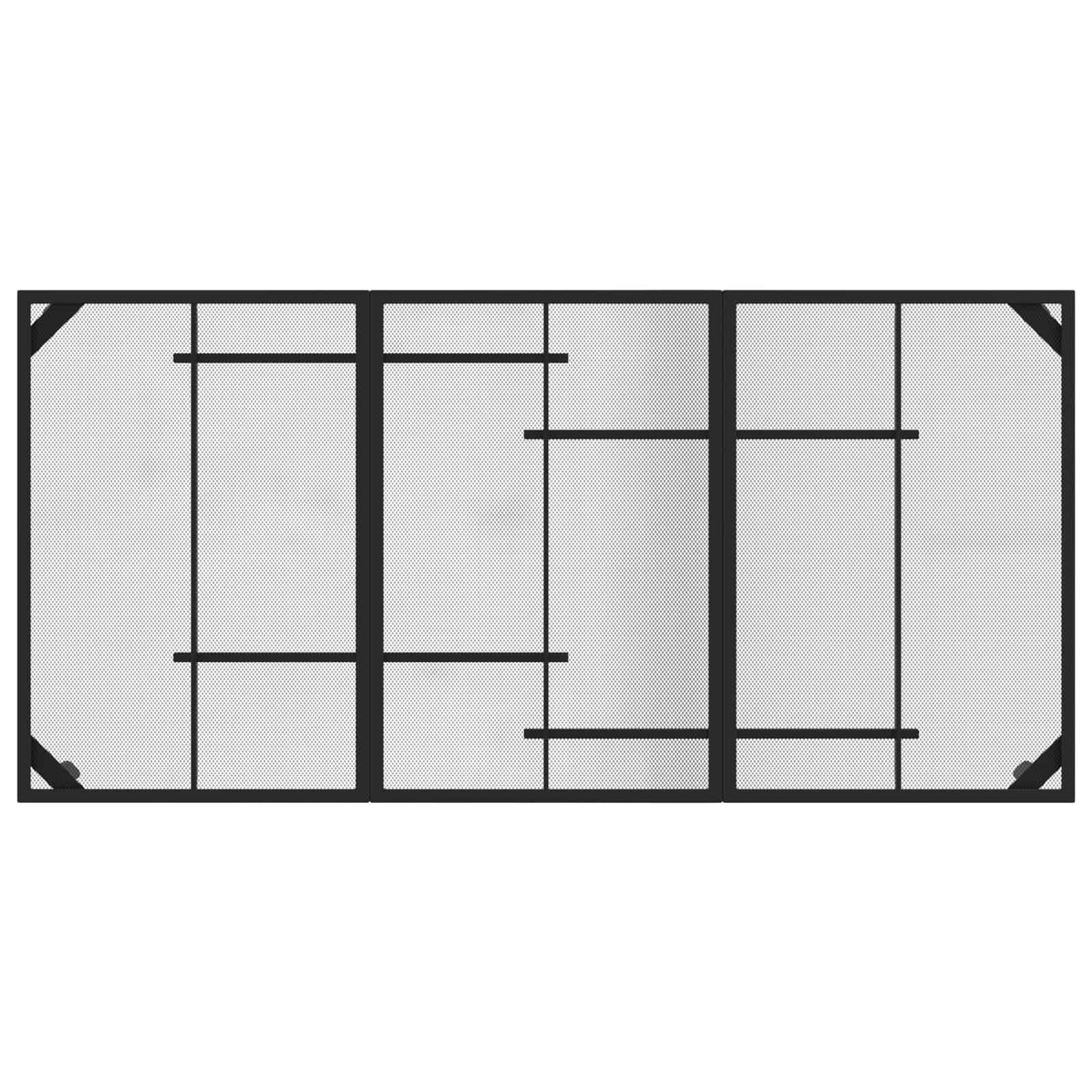 Set di Mobili da Esterno 5 pcs Antracite Ferro e Acciaio | homemem39