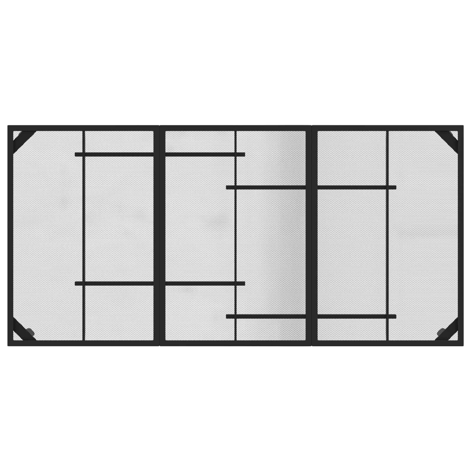 Set di Mobili da Esterno 7 pcs Antracite Ferro e Acciaio | homemem39