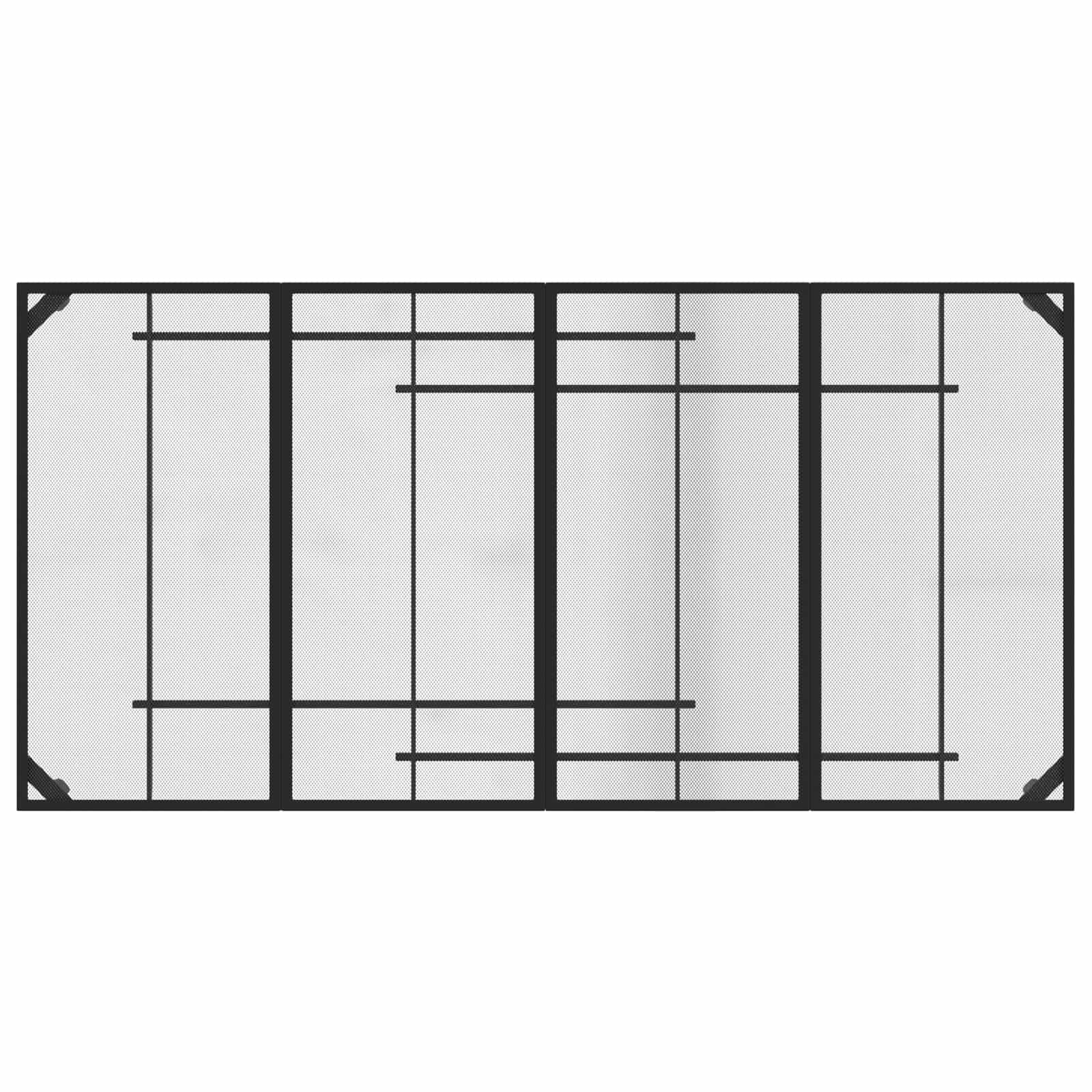 Set di Mobili da Esterno 7 pcs Antracite Ferro e Acciaio | homemem39