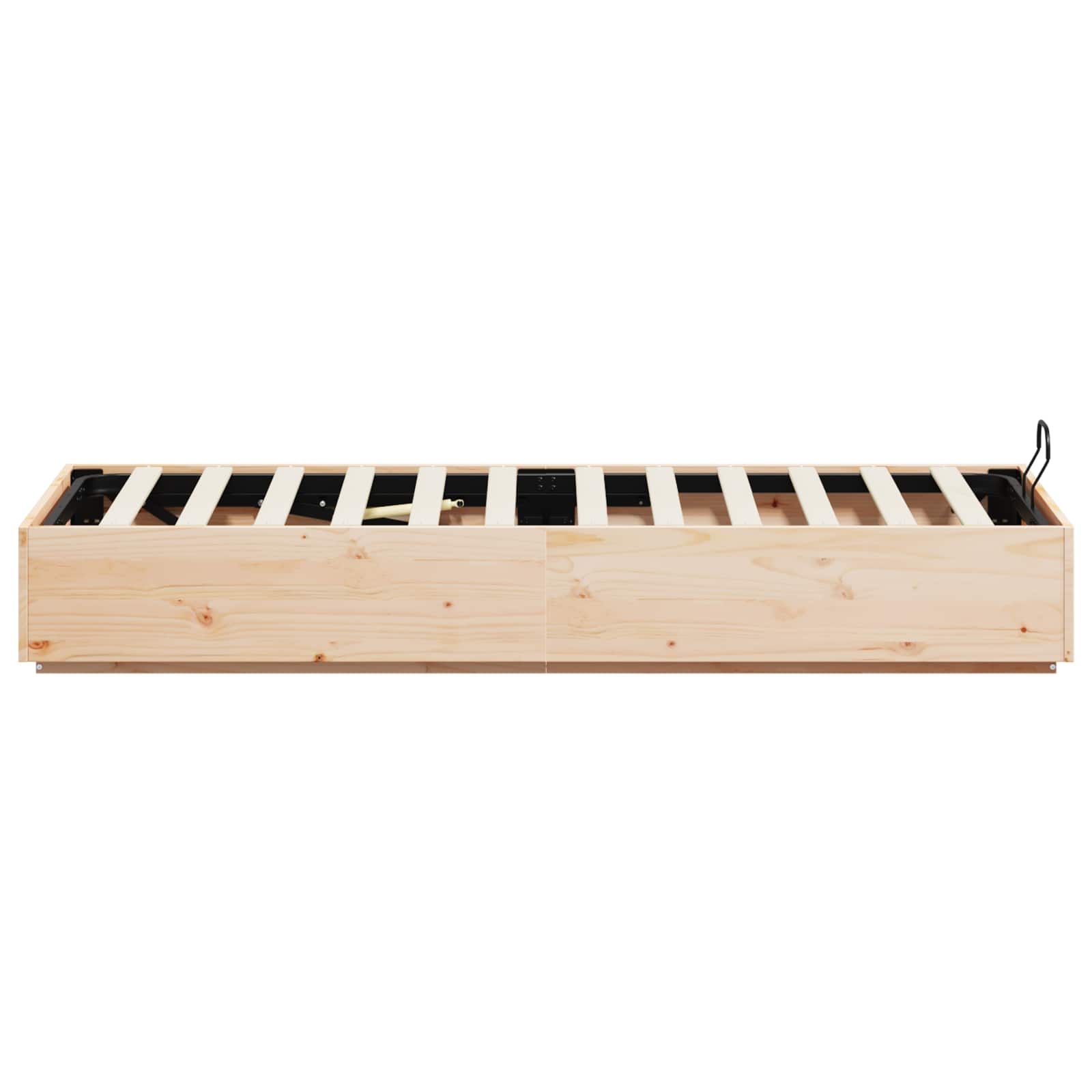 Letto ottomano Naturale 90 x 200 cm Legno di pino massiccio | homemem39