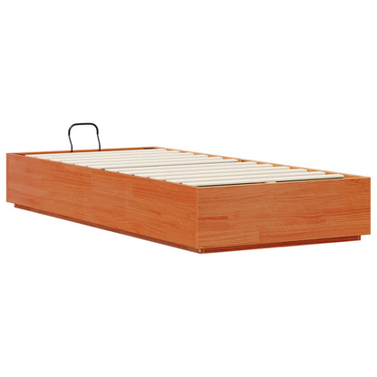 Letto ottomano Marrone Cera 100 x 200 cm | homemem39