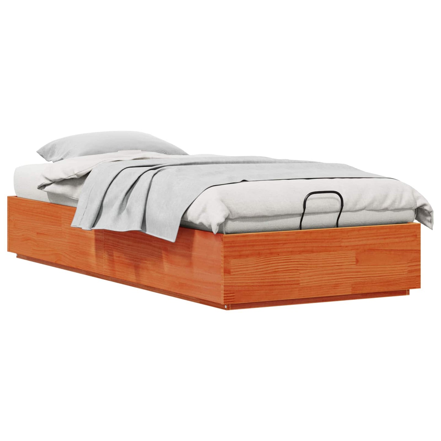 Letto ottomano Marrone Cera 100 x 200 cm | homemem39