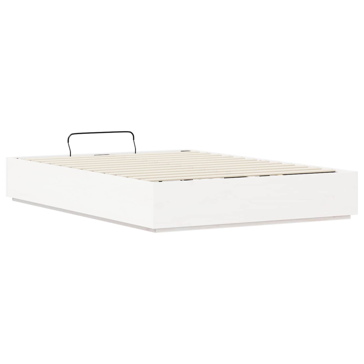 Letto ottomano Bianco 120 x 190 cm Legno di pino massiccio | homemem39