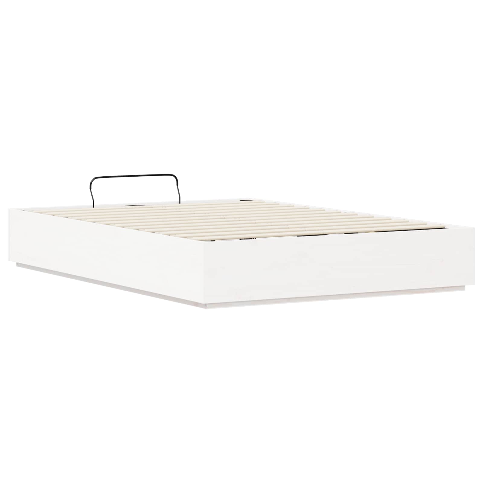 Letto ottomano Bianco 140 x 200 cm Legno di pino massiccio | homemem39