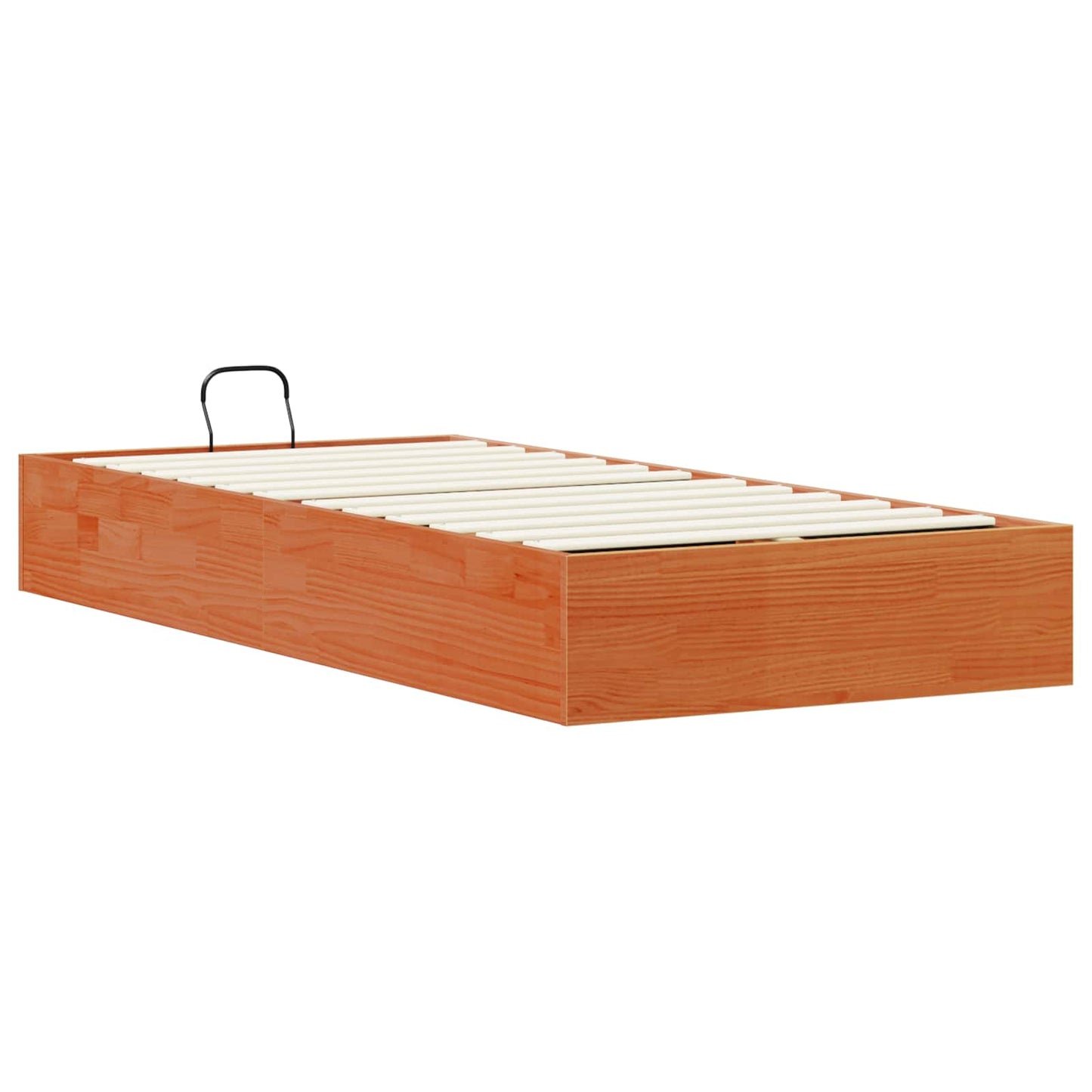 Telaio del Letto Ottomano con Ripostiglio Marrone Cerato | homemem39
