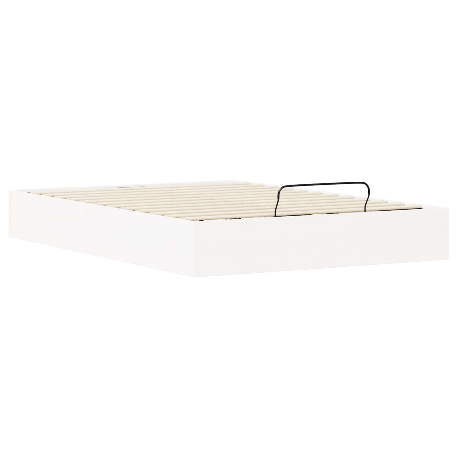 Telaio del Letto Ottomano con Ripostiglio Bianco 120 x 190 cm | homemem39
