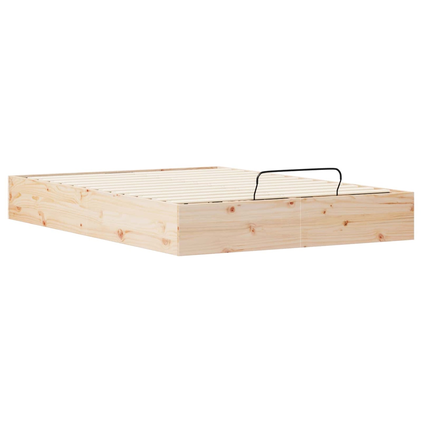Telaio del Letto Ottomano con Ripostiglio Naturale 135 x 190 cm | homemem39