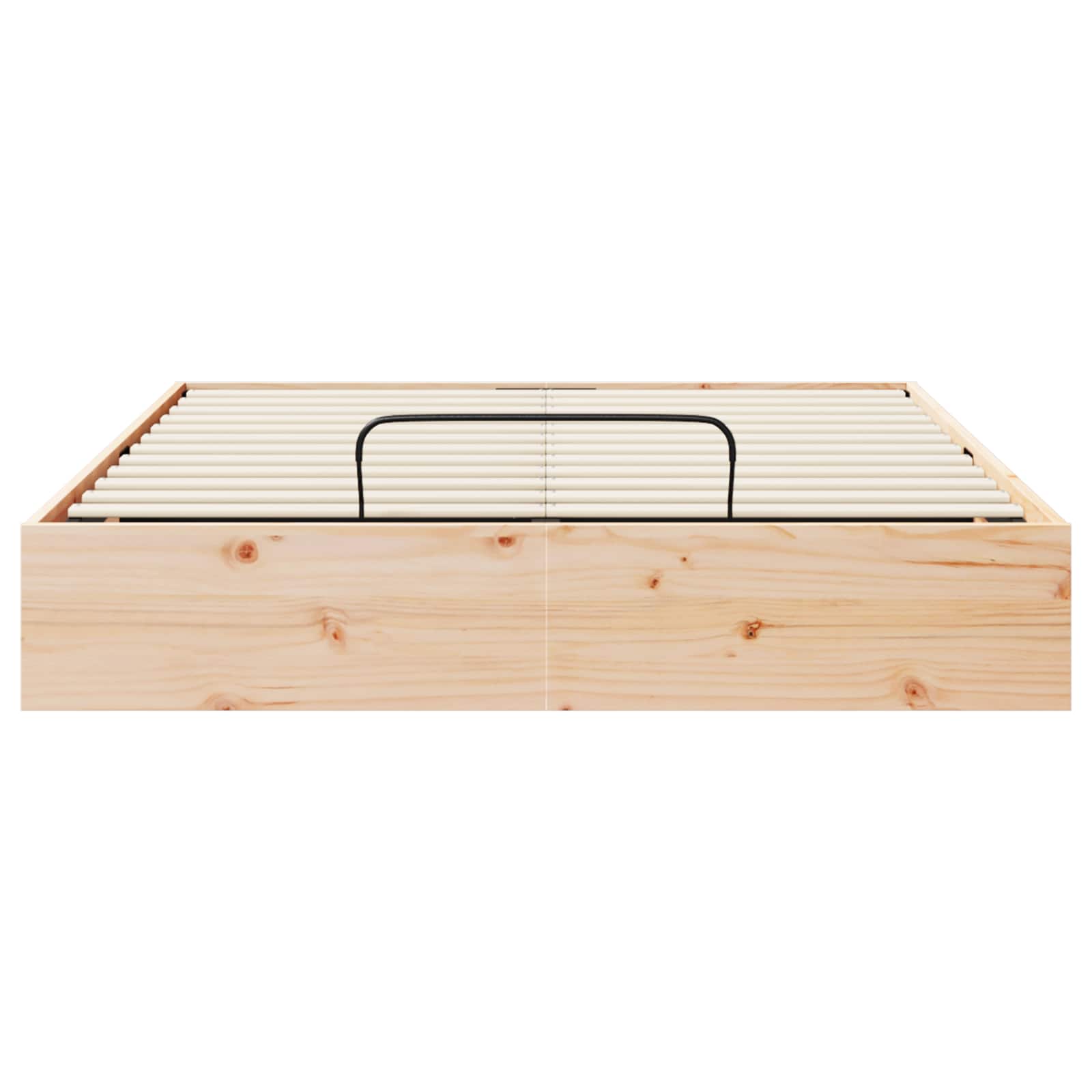 Telaio del Letto Ottomano con Ripostiglio Naturale 120 x 200 cm | homemem39