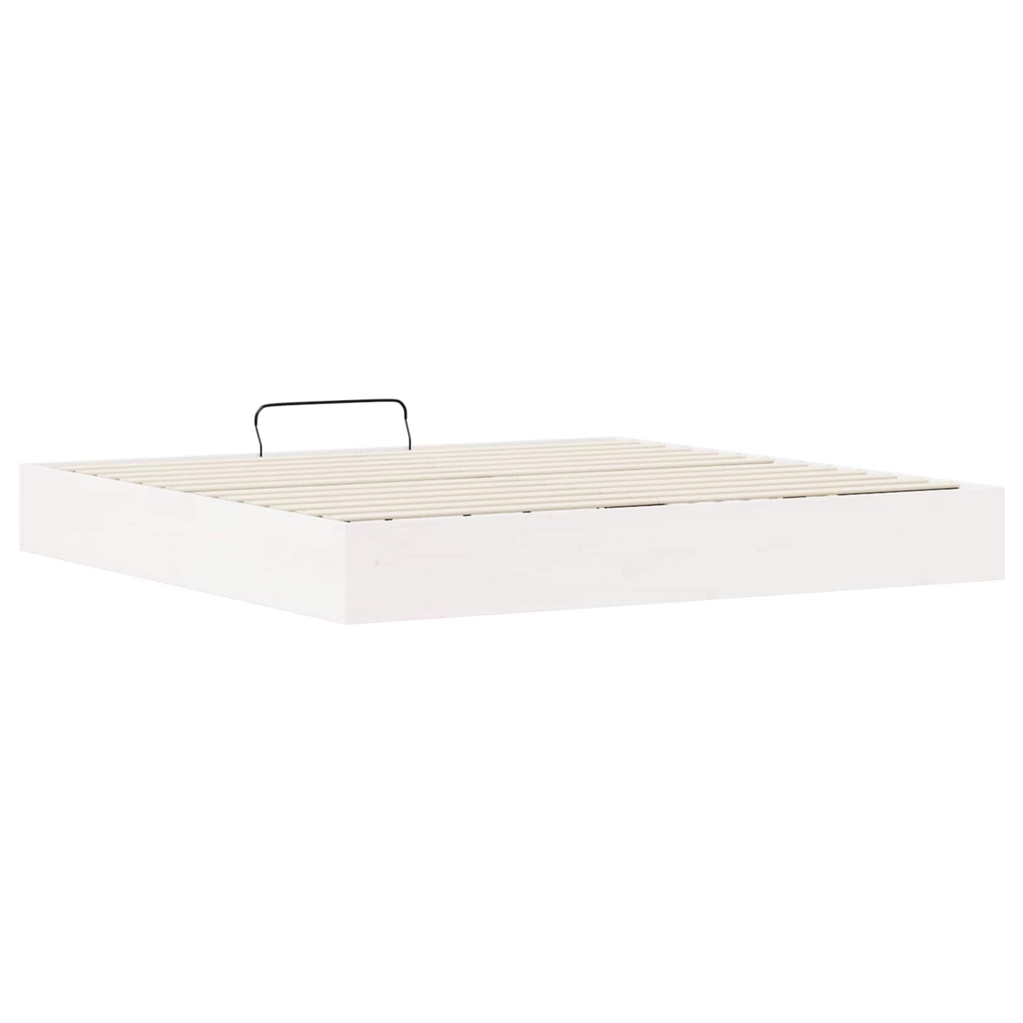 Telaio del Letto Ottomano con Ripostiglio Bianco 180 x 200 cm | homemem39