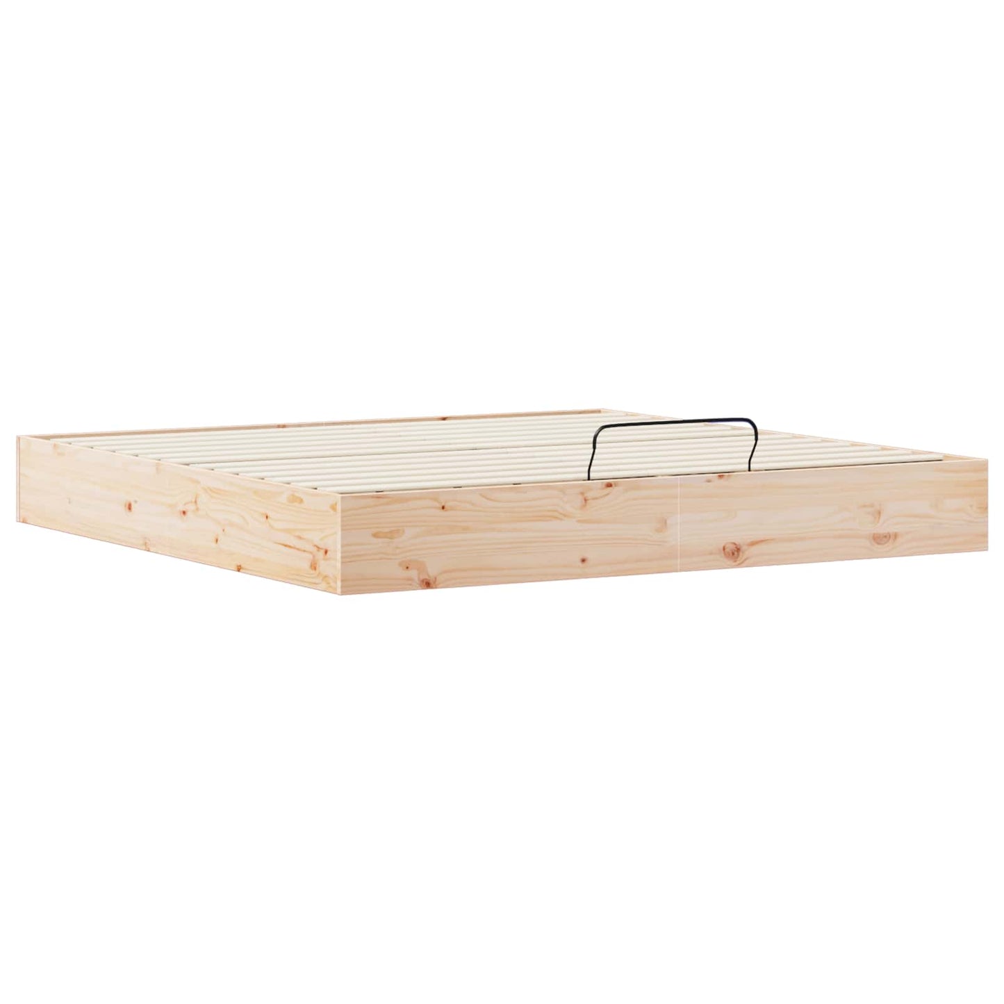 Telaio del Letto Ottomano con Ripostiglio Naturale 200 x 200 cm | homemem39