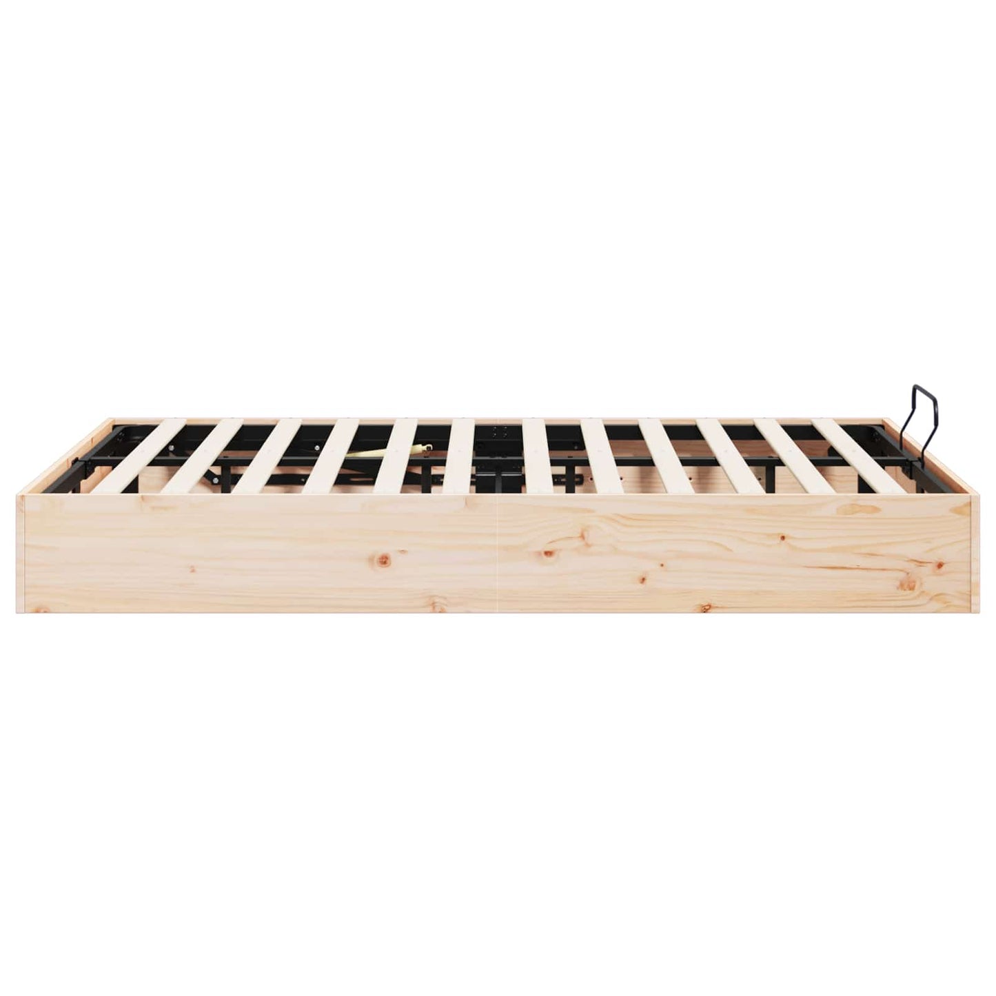 Telaio del Letto Ottomano con Ripostiglio Naturale 200 x 200 cm | homemem39