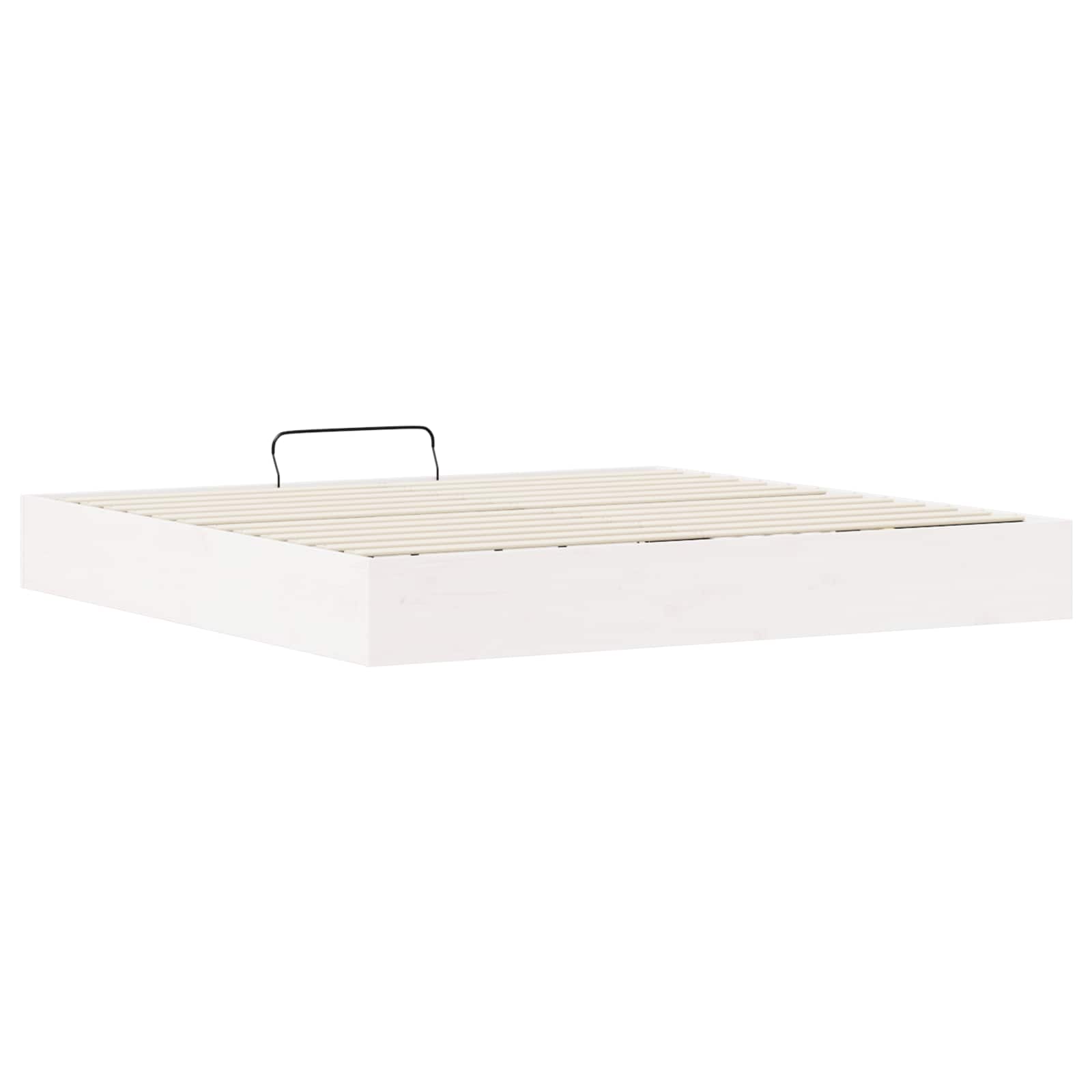 Telaio del Letto Ottomano con Ripostiglio Bianco 200 x 200 cm | homemem39