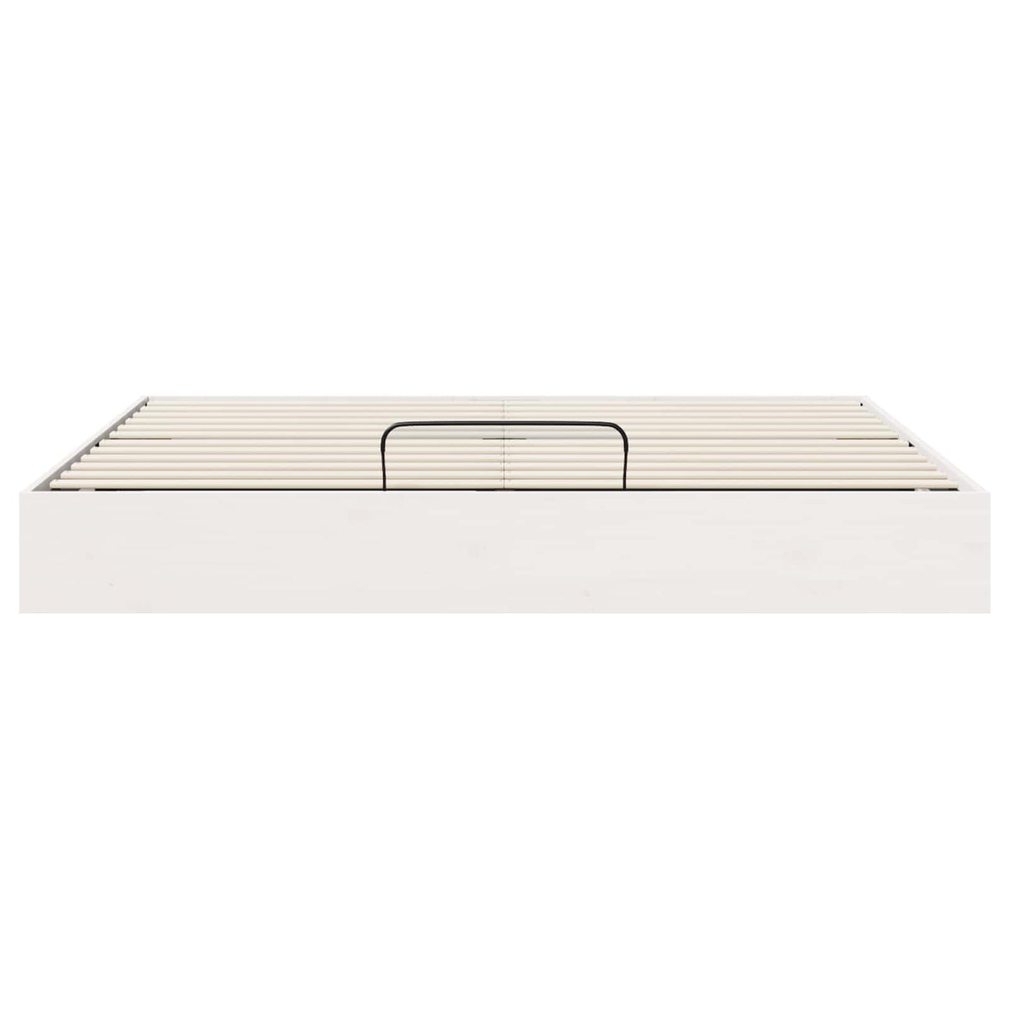 Telaio del Letto Ottomano con Ripostiglio Bianco 200 x 200 cm | homemem39