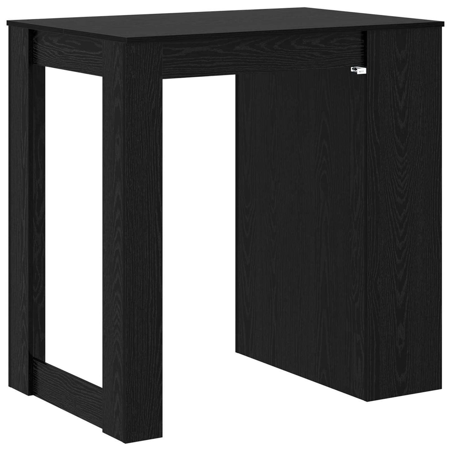 Tavolo da bar Rovere Nero 102 x 70 x 103,5 cm Legno multistrato | homemem39
