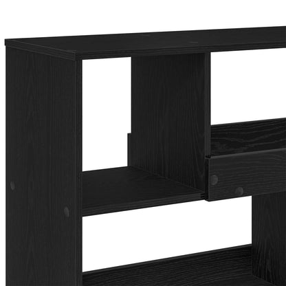 Scaffale per Libri Rovere Nero 100 x 33 x 94,5 cm | homemem39