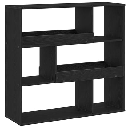 Scaffale per Libri Rovere Nero 100 x 33 x 94,5 cm | homemem39