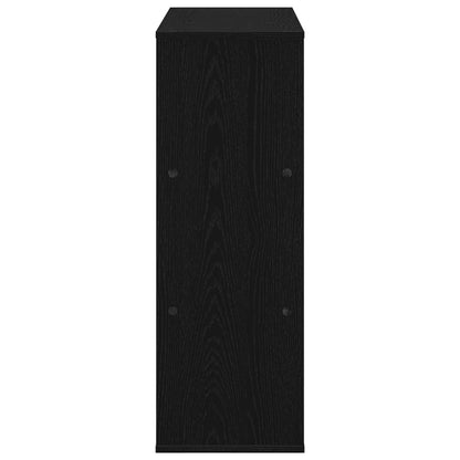 Scaffale per Libri Rovere Nero 100 x 33 x 94,5 cm | homemem39