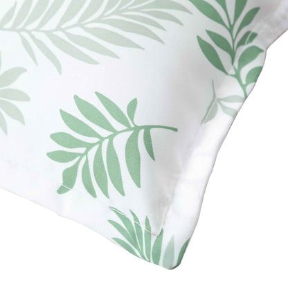 Cuscino da Esterno 2 pcs Motivo a foglie fini 100 x 50 x 7 cm | homemem39