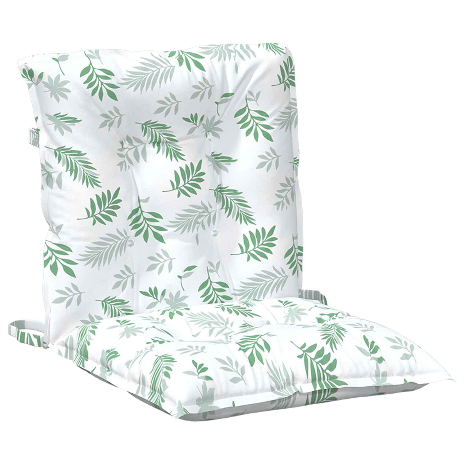 Cuscino da Esterno 2 pcs Motivo a foglie fini 100 x 50 x 7 cm | homemem39