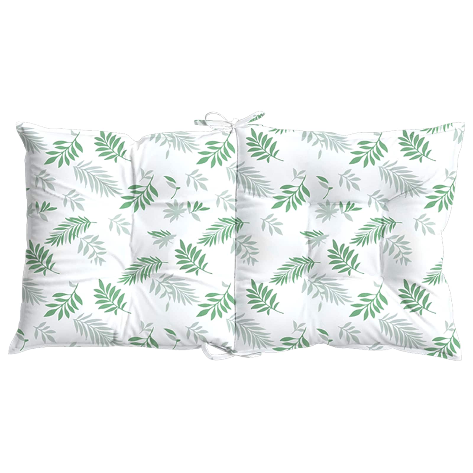 Cuscino da Esterno 2 pcs Motivo a foglie fini 100 x 50 x 7 cm | homemem39