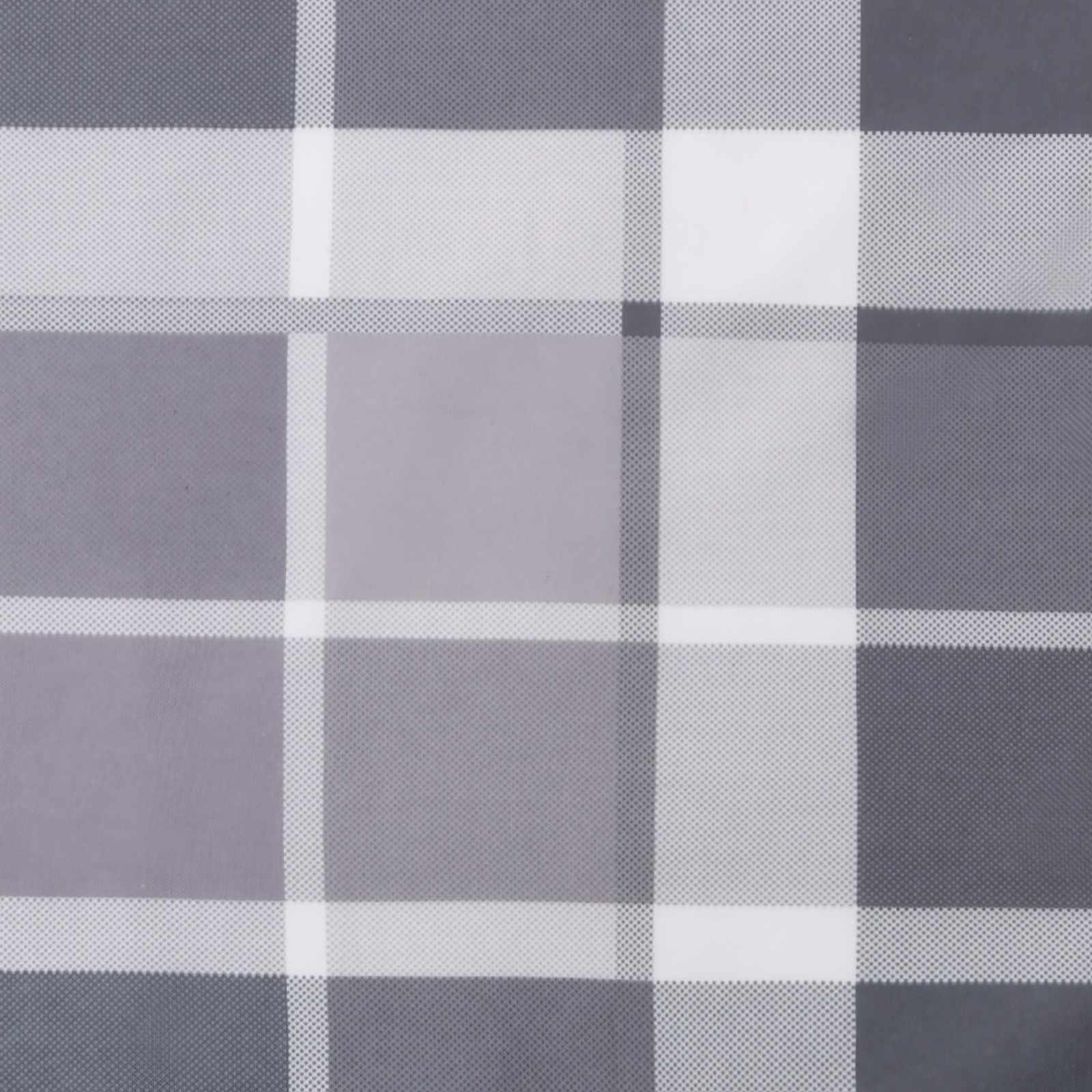 Cuscino da Esterno 4 pcs Grigio a quadri 40 x 40 cm Tessuto | homemem39