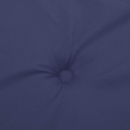 Cuscino da Esterno 2 pz Tessuto Blu navy 180 x 55 x 7 cm