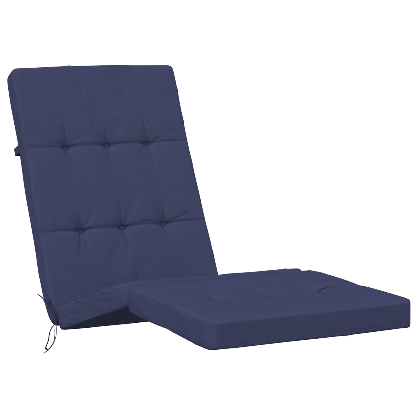 Cuscino da Esterno 2 pcs Blu navy 180 x 55 x 7 cm Tessuto | homemem39
