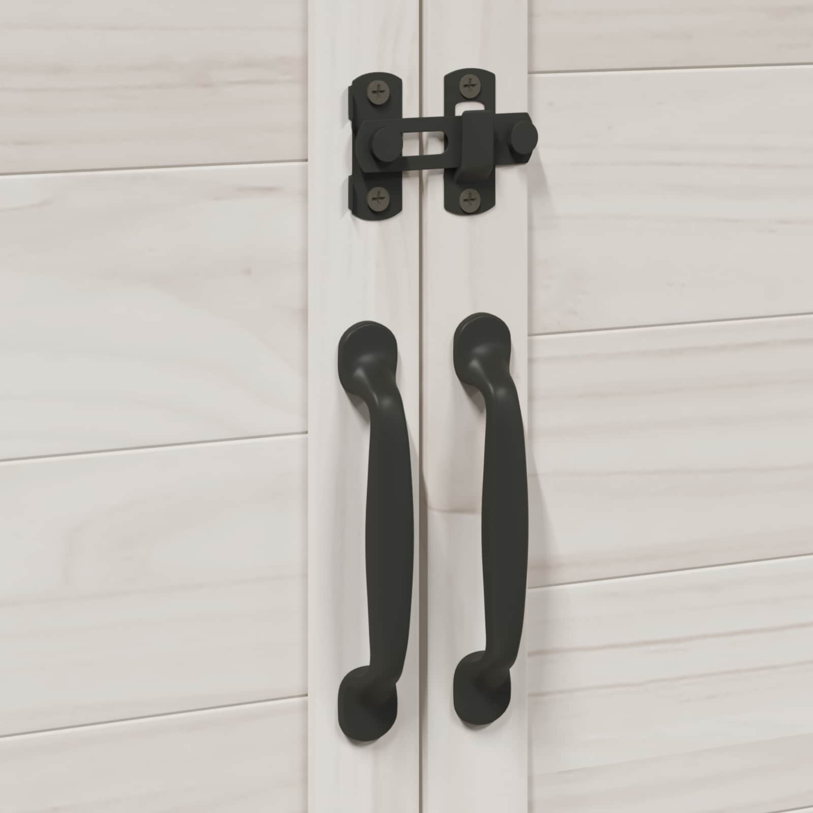 Capanno da Giardino con tetto Bianco 106,5 x 56 x 113,5 cm | homemem39